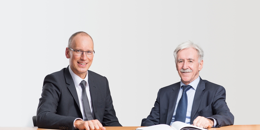 Ulrich Krauss (left) and Klaus Berka Ulrich Krauss (left) and Klaus Berka