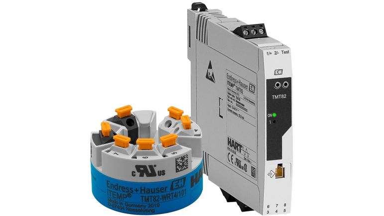 iTEMP TMT82 temperature transmitter  2-channel devices for hazardous areas and SIL applications