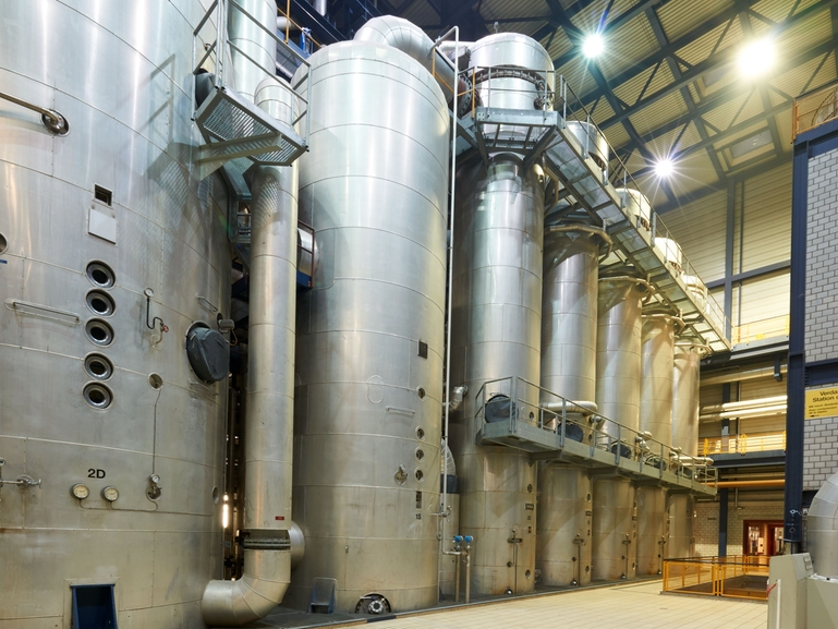 Evaporation process in sugar manufacturing