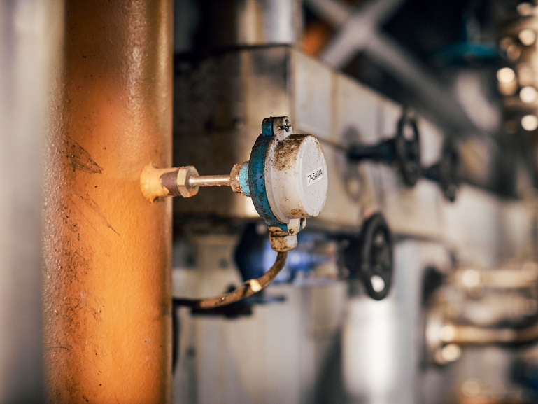 Temperature measurement in the edible oil refinery