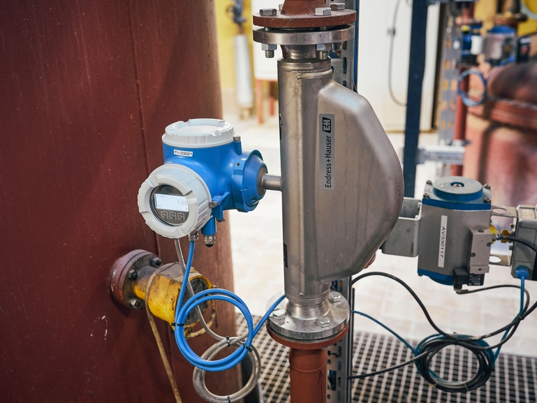 Precise flow measurement in the edible oil refinery
