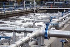 picture of a wastewater treatment plant